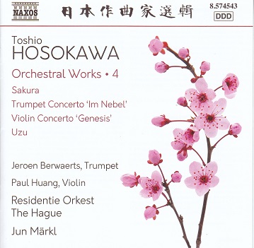 Berwaerts, Jeroen & Residentie Orkest the Hague & Jun Markl - Toshio Hosokawa: Orchestral Works, Vol. 4