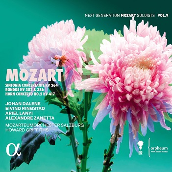 Dalene, Johan & Mozarteumorchester Salzburg & Howard Griffiths - Mozart: Sinfonia Concertante Kv 364
